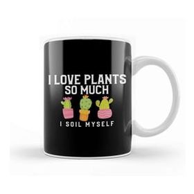 Humuts I Love Plants So Much I Soil Myself Gardening Pun Kupa Bardak