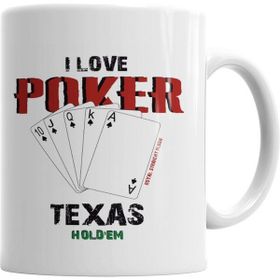 Humuts I Love Poker Kupa Bardak