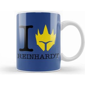 Humuts I Love Reinhardt Overwatch Kupa Bardak