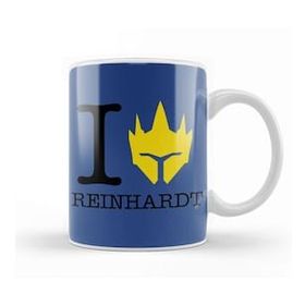Humuts I Love Reinhardt Overwatch Kupa Bardak