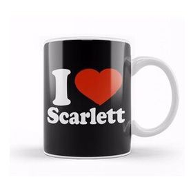 Humuts I Love Scarlett Kupa Bardak