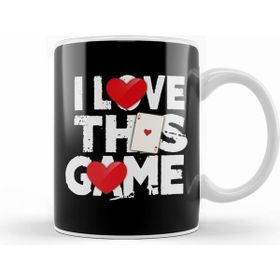 Humuts I Love This Game Poker Hearts Gambling Card Player Kupa Bardak