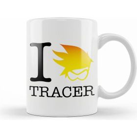 Humuts I Love Tracer Overwatch Kupa Bardak