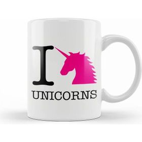 Humuts I Love Unicorns Kupa Bardak