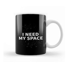 Humuts I Need My Space Slogan Kupa Bardak