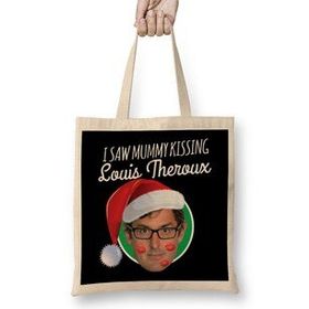 Humuts I Saw Mummy Kissing Louis Theroux Christmas Bez Kadın Günlük Çanta