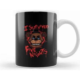 Humuts I Survived Five Nights At Freddys Pizzeria Five Nights at Freddys Beyaz Kupa
