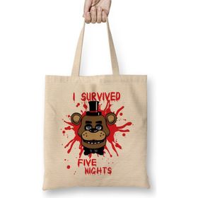 Humuts I Survived Five Nights Toys Bez Kadın Günlük Çanta