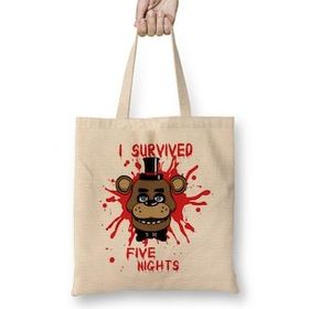 Humuts I Survived Five Nights Toys Bez Kadın Günlük Çanta