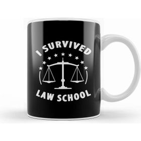 Humuts I Survived Law School Beyaz Kupa