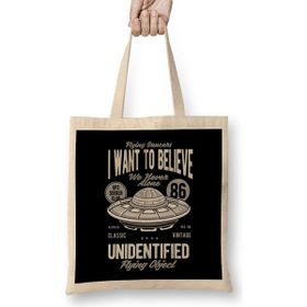 Humuts I Want to Believe Ufo Bez Kadın Günlük Çanta