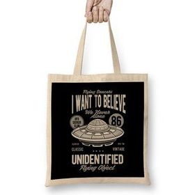 Humuts I Want to Believe Ufo Bez Kadın Günlük Çanta