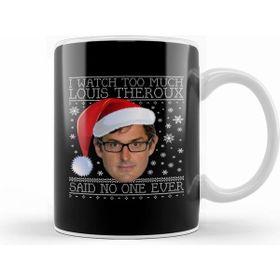 Humuts I Watch Too Much Louis Theroux Christmas Kupa Bardak