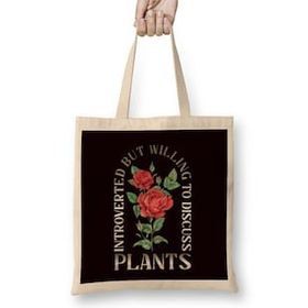 Humuts Introverted Gardener Plants Flower Planting Gardening Garden Bez Çanta