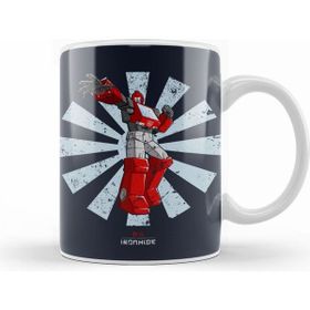 Humuts Ironhide Transformers Retro Japanese Kupa Bardak