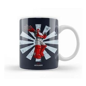 Humuts Ironhide Transformers Retro Japanese Kupa Bardak