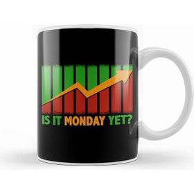 Humuts Is It Monday Yet Funny Stock Market Daytrader Kupa Bardak