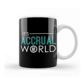 Humuts It S Accrual World Awesome Accounting Pun Kupa Bardak