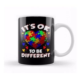 Humuts It S Ok To Be Different Autism Awareness Hamster Kupa Bardak