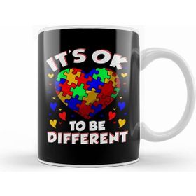 Humuts It S Ok To Be Different Autism Awareness Hamster Kupa Bardak