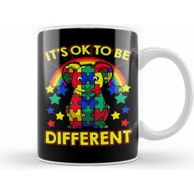 Humuts It S Ok To Be Different Autism Awareness Panda Kupa Bardak
