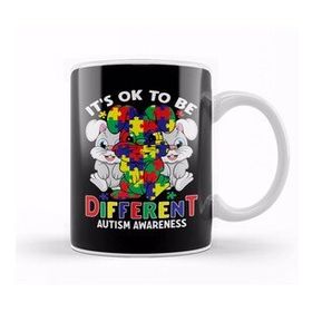Humuts It S Ok To Be Different Autism Awareness Puzzle Kupa Bardak