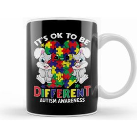 Humuts It S Ok To Be Different Autism Awareness Puzzle Kupa Bardak