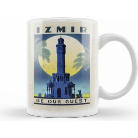 Humuts Izmir Saat Kulesi Kupa Bardak