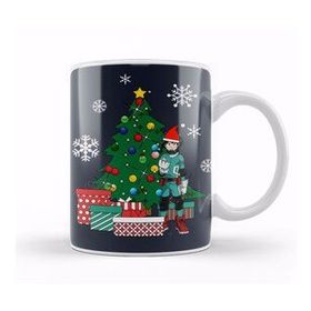 Humuts Izuku Midoriya Around The Christmas Tree Kupa Bardak