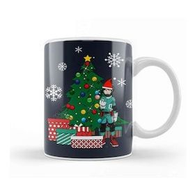 Humuts Izuku Midoriya Around The Christmas Tree Kupa Bardak