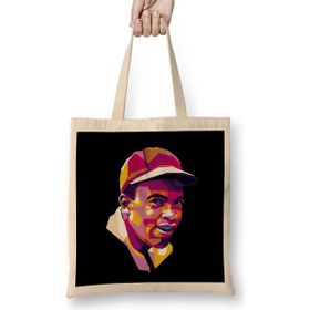 Humuts Jackie Robinson Uzun Saplı Açık Bej Bez Çanta