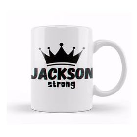 Humuts Jackson Name Personalized Custom Vintage Retro Rainbow Design Gift Baby Gift For Him Kupa Bardak