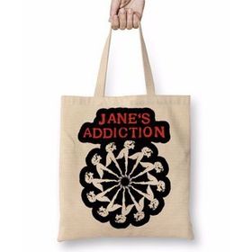 Humuts Janes Addiction Uzun Saplı Açık Bej Bez Çanta