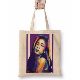 Humuts Jannie Blackpink Uzun Saplı Açık Bej Bez Çanta