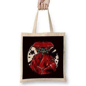 Humuts Japan Art Warrior Kendo Ninja Samurai Shinobi Katana Mempo Uzun Saplı Açık Bej Bez Çanta