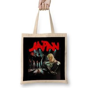 Humuts Japan Band Uzun Saplı Açık Bej Bez Çanta