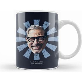 Humuts Jeff Goldblum Retro Japanese Beyaz Kupa