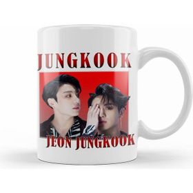 Humuts Jeon Jungkook Bts Beyaz Kupa