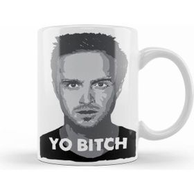 Humuts Jesse Pinkman Breaking Bad Beyaz Kupa