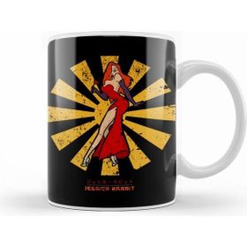 Humuts Jessica Rabbit Retro Japanese Beyaz Kupa