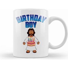 Humuts Jesus Birthday Boy Christmas Beyaz Kupa