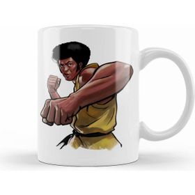 Humuts Jim Kelly Beyaz Kupa