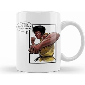Humuts Jim Kelly Comic Beyaz Kupa
