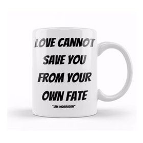 Humuts Jim Morrison Quotes Gift Vintage Retro Rainbow Style Beyaz Kupa