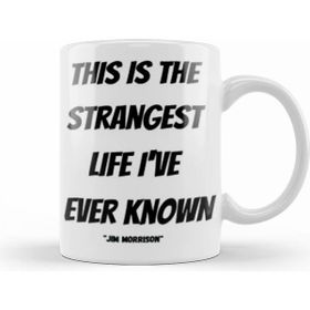 Humuts Jim Morrison Quotes Gift Vintage Retro Rainbow Style Beyaz Kupa