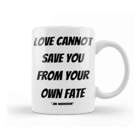 Humuts Jim Morrison Quotes Gift Vintage Retro Rainbow Style Beyaz Kupa