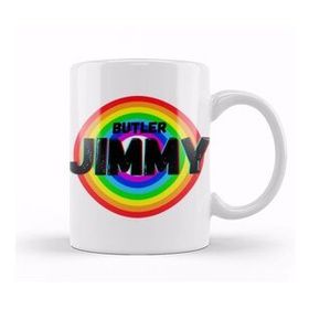 Humuts Jimmy Butler Basketball Gifts Vintage Retro Rainbow Quotes For Boys And Dad Kupa Bardak