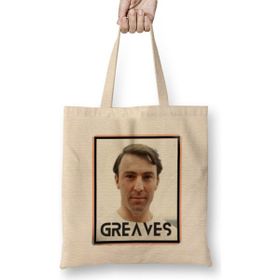 Humuts Jimmy Greaves Rıp Uzun Saplı Açık Bej Bez Çanta