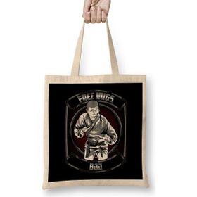 Humuts Jiu Jitsu Free Hugs Funny Bjj Pun Martial Arts Bez Çanta