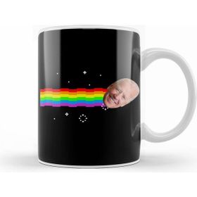 Humuts Joe Biden Nyan Cat Beyaz Kupa